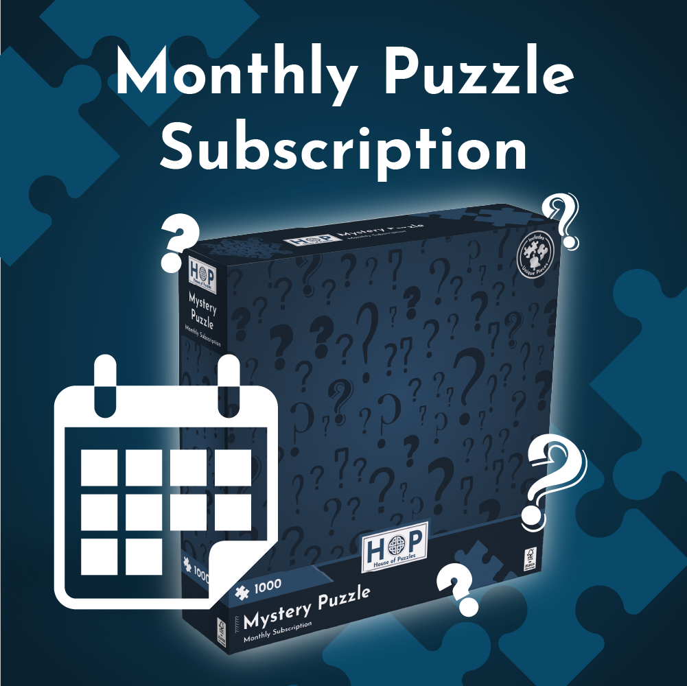 Monthly 1000-Piece Jigsaw Puzzle Subscription