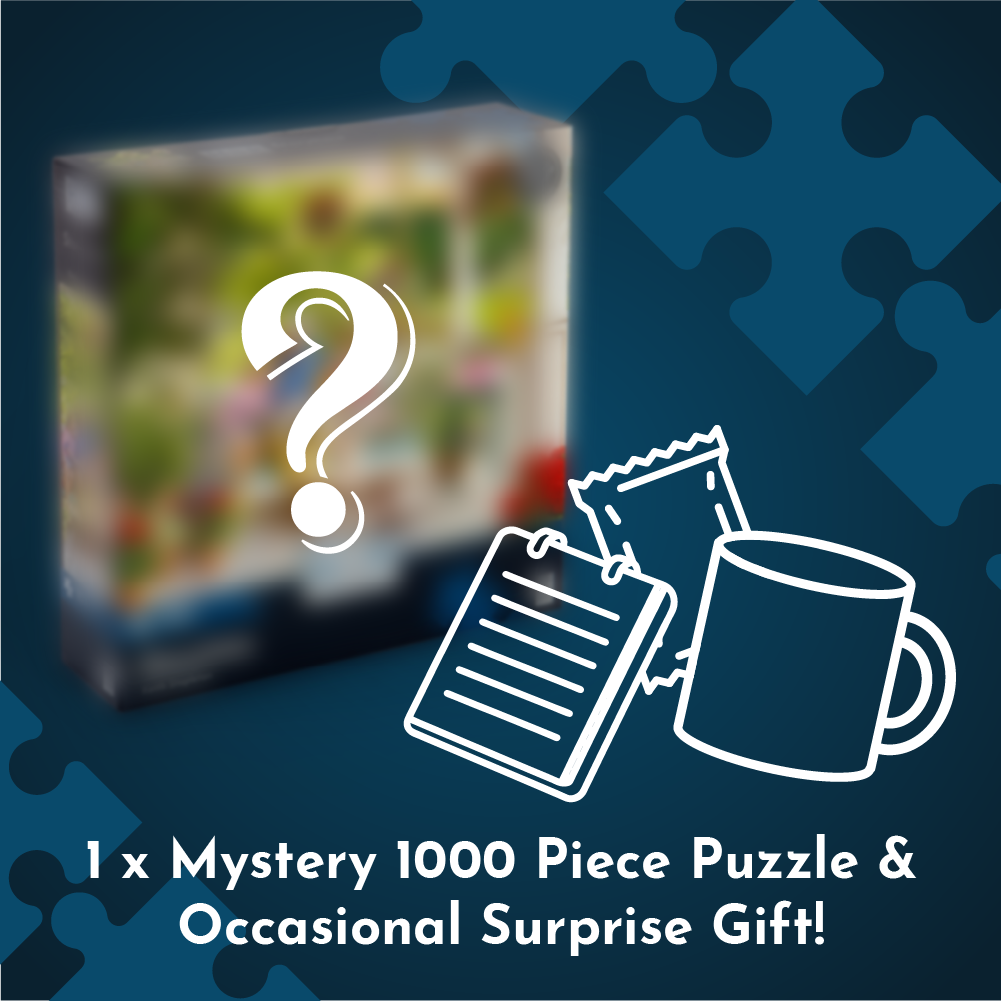 Monthly 1000-Piece Jigsaw Puzzle Subscription