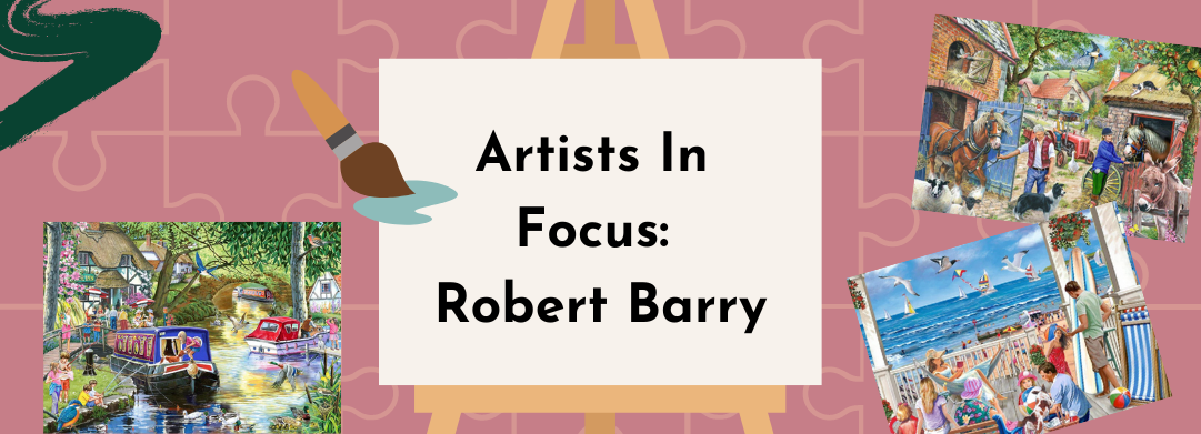 Artists In Focus: Puzzle Artist Robert Barry