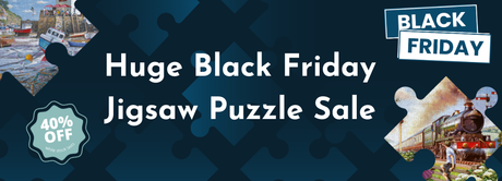 Huge Black Friday Jigsaw Puzzle Sale blog banner