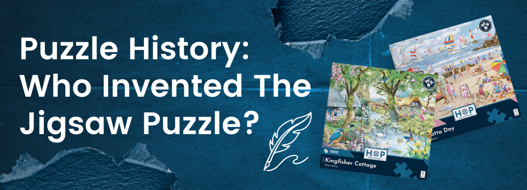 Who Invented The Jigsaw Puzzle blog banner