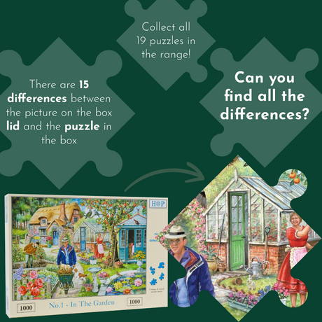 Find The Differences Collection - 1000 Piece Jigsaw Puzzles