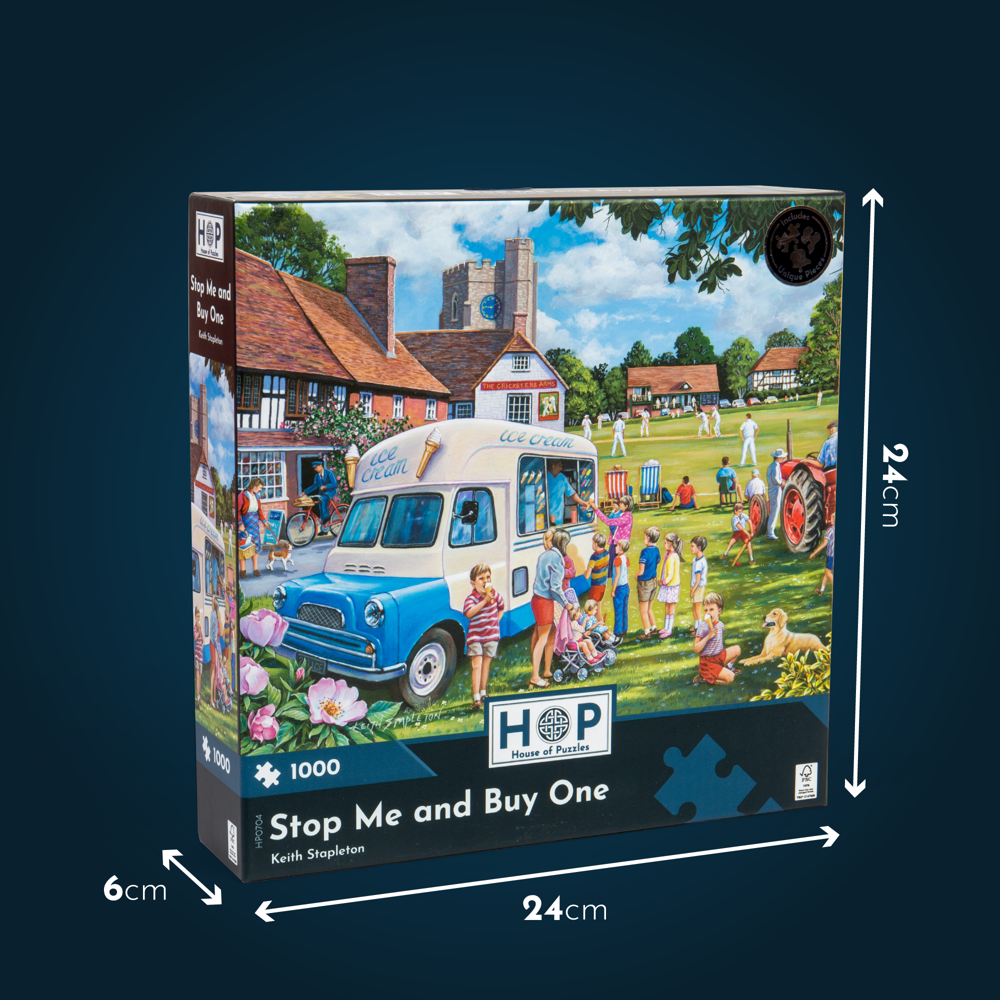 Bluebell Cottage 1000 Piece Puzzle