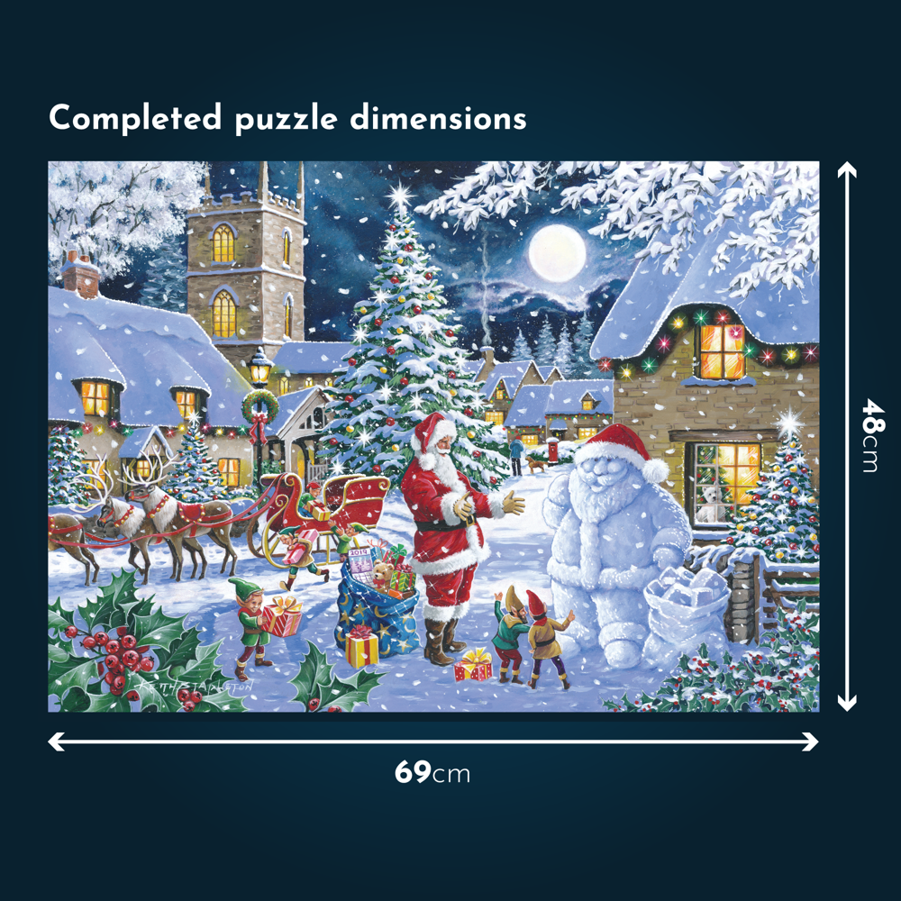 Snow Family - 1000 Piece Jigsaw Puzzle