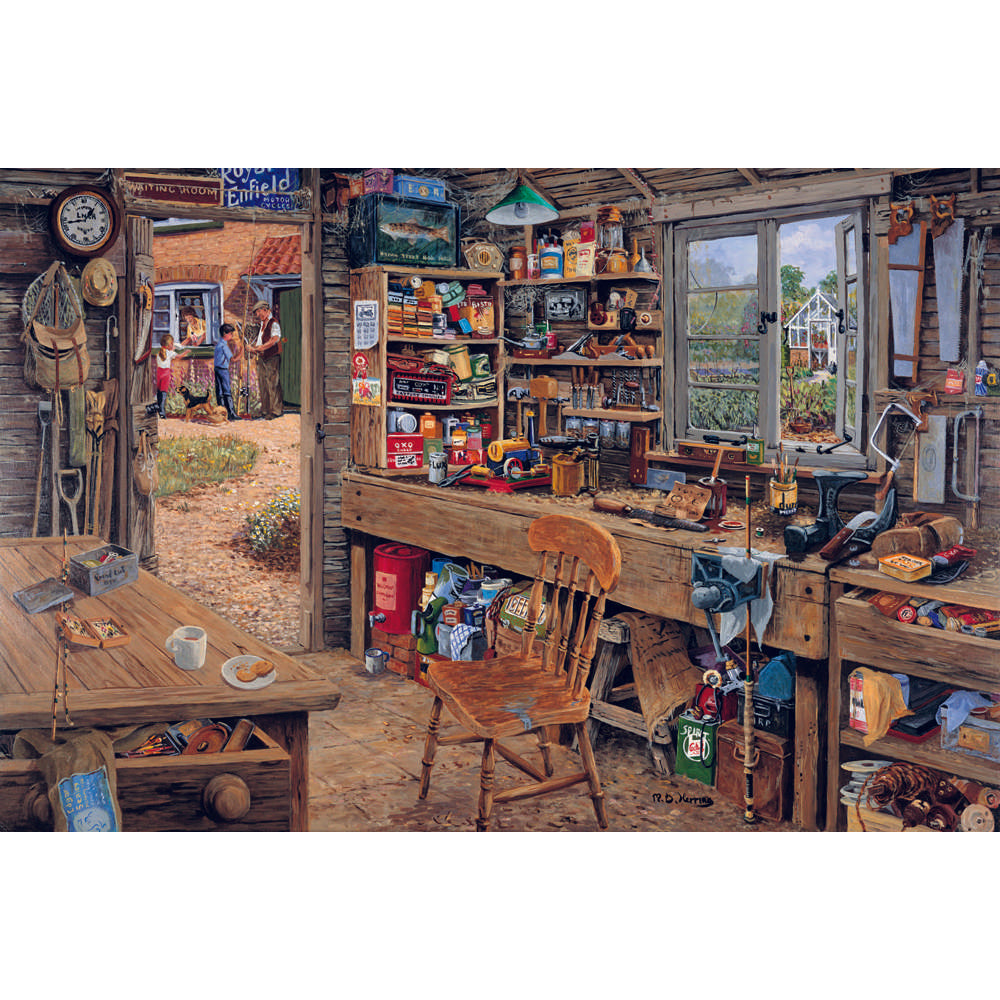 Dad's Shed - 1000 Piece Jigsaw Puzzle