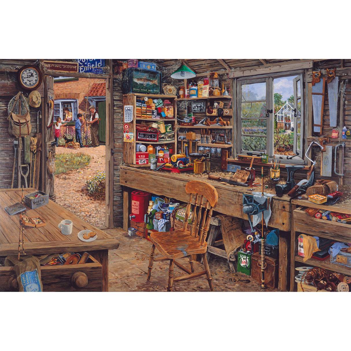 Dad's Shed - 1000 Piece Jigsaw Puzzle