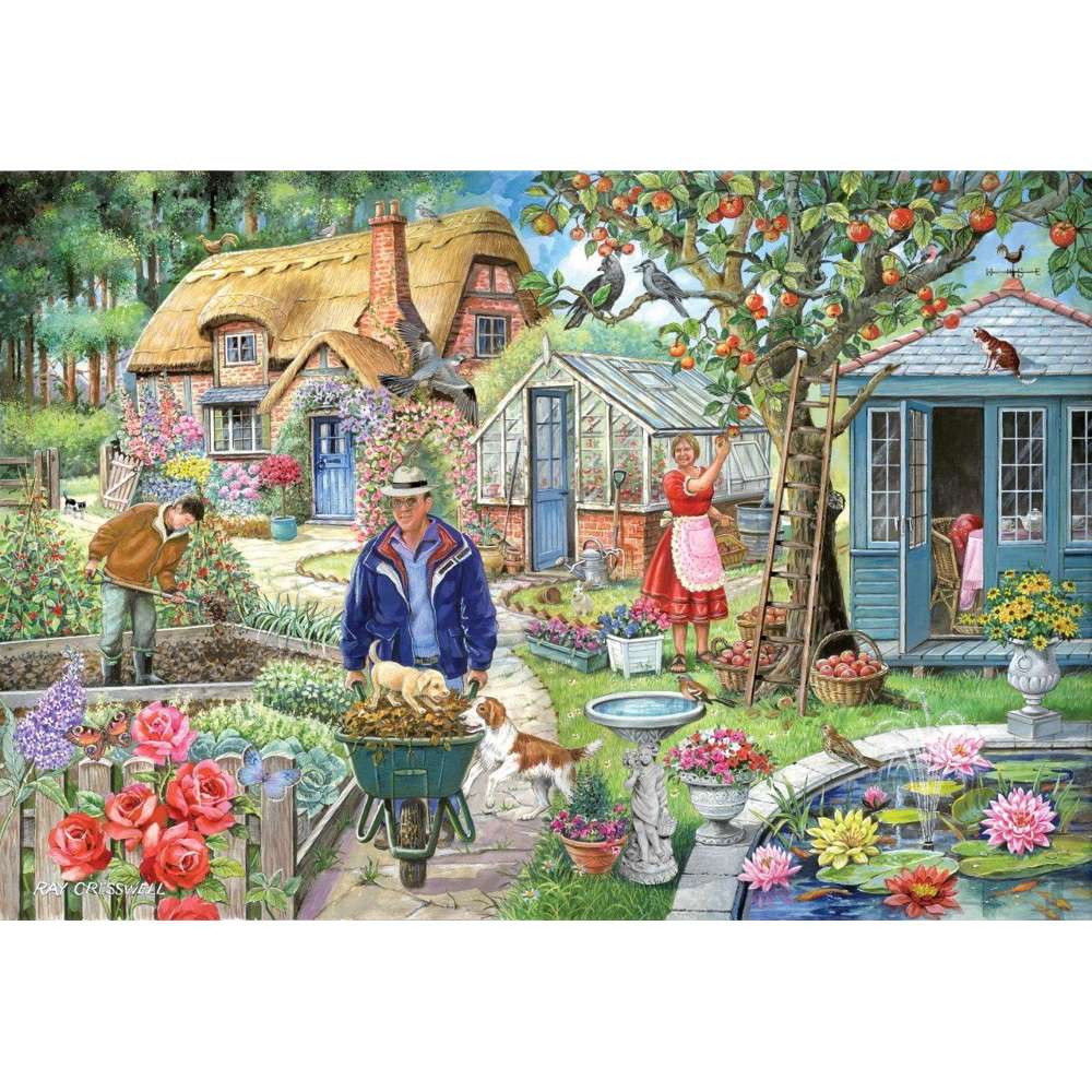 No.1 - In The Garden - 1000 Piece Jigsaw Puzzle