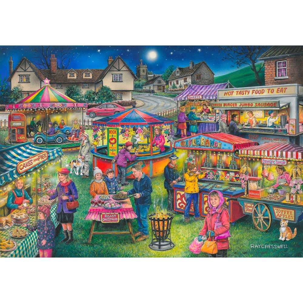 No.13 - Village Fayre - 1000 Piece Jigsaw Puzzle