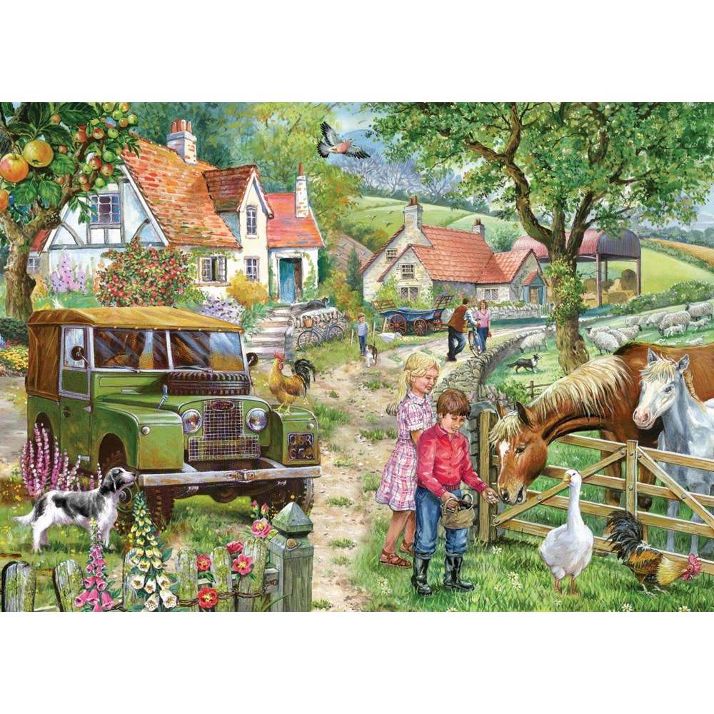 Orchard Farm - 1000 Piece Jigsaw Puzzle