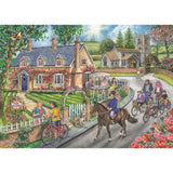 Rose Cottage - 1000 Piece Jigsaw Puzzle