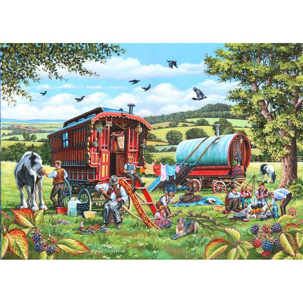 Pedlar Man - 1000 Piece Jigsaw Puzzle