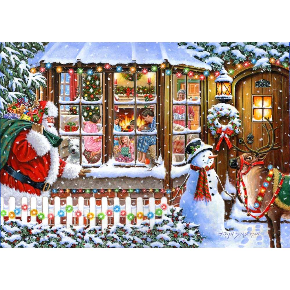 No.16 - With Love From Santa - 1000 Piece Jigsaw Puzzle