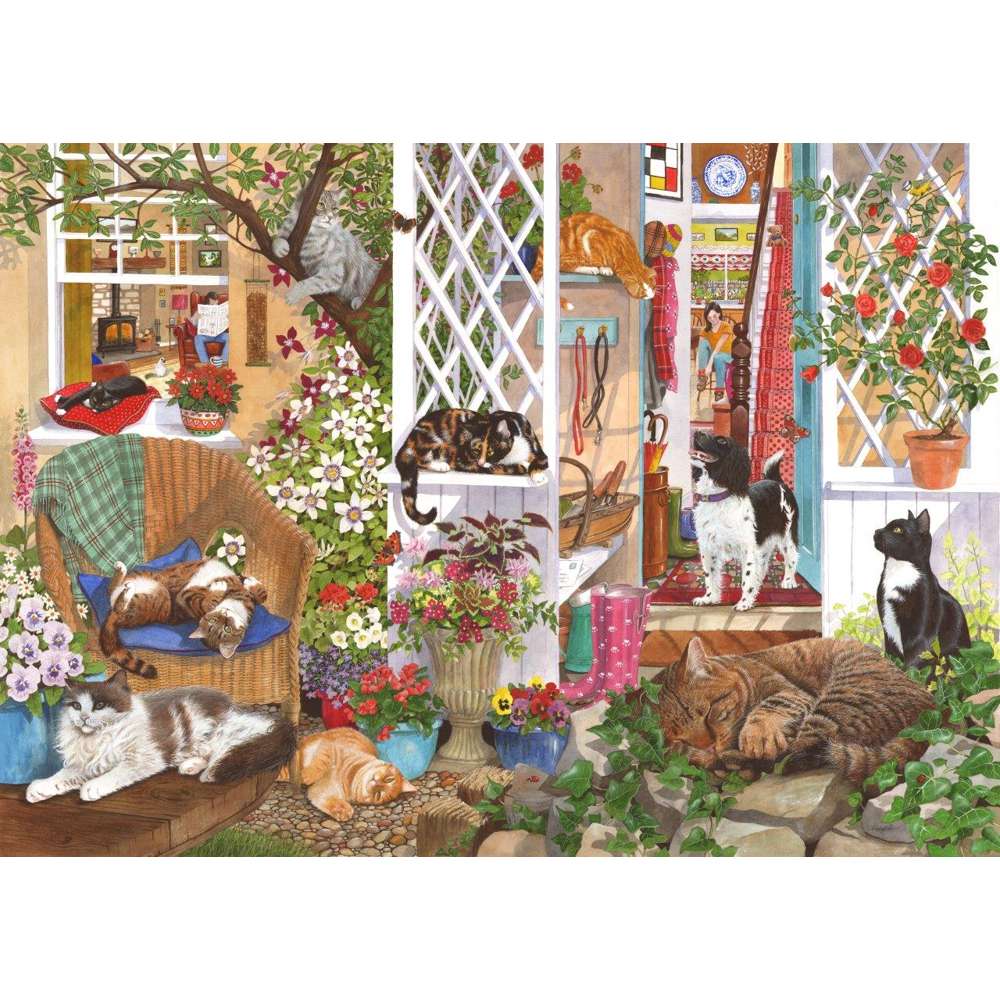 Feline Fine - 1000 Piece Jigsaw Puzzle