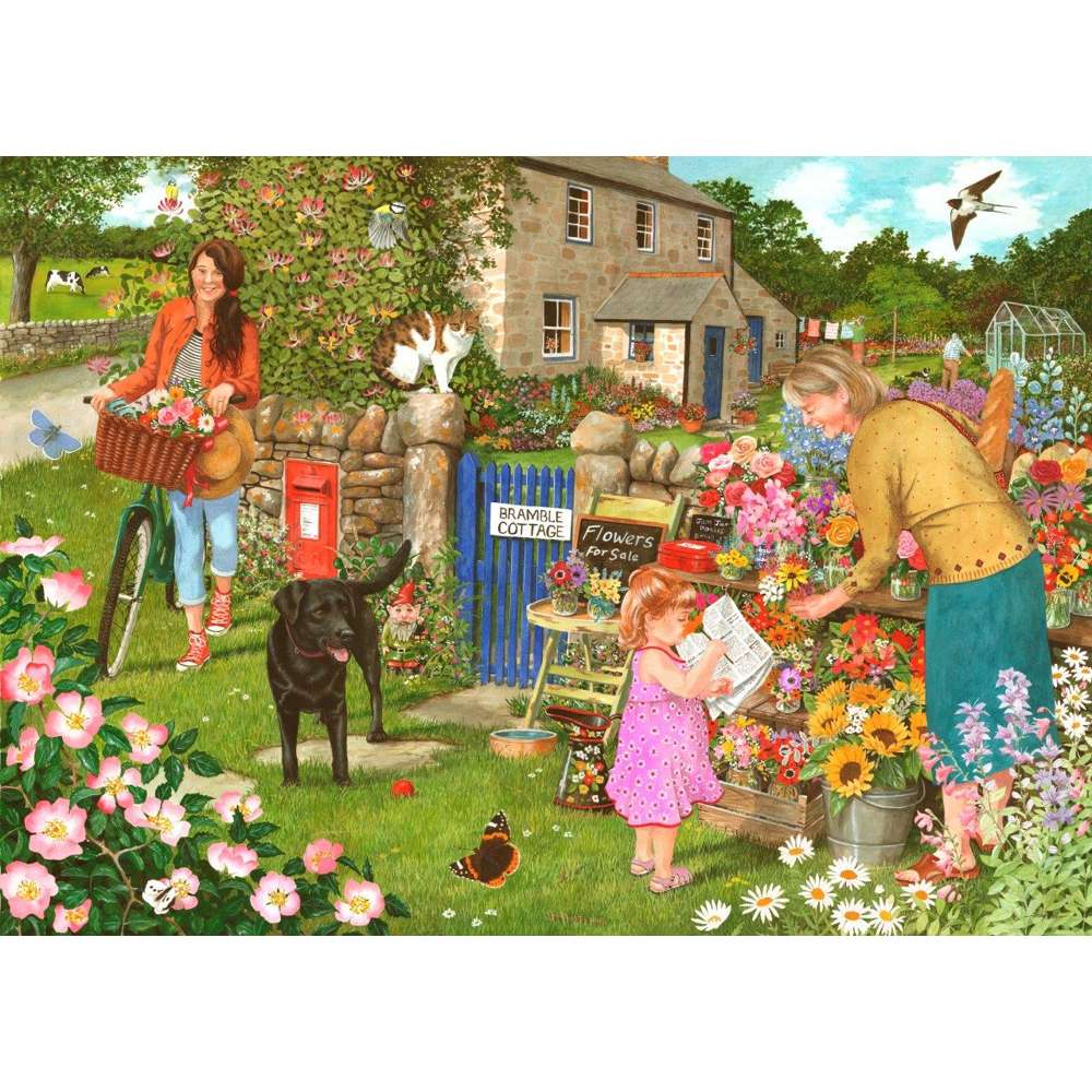 Pocketful Of Posies - 1000 Piece Jigsaw Puzzle