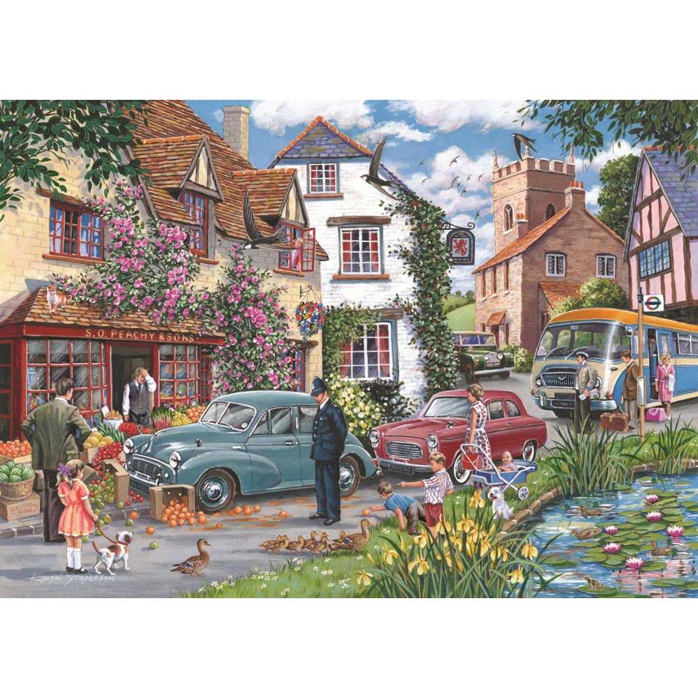 No.25 - Traffic Jam - 1000 Piece Jigsaw Puzzle