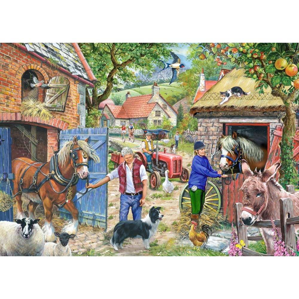 Appletree Lane - 1000 Piece Jigsaw Puzzle