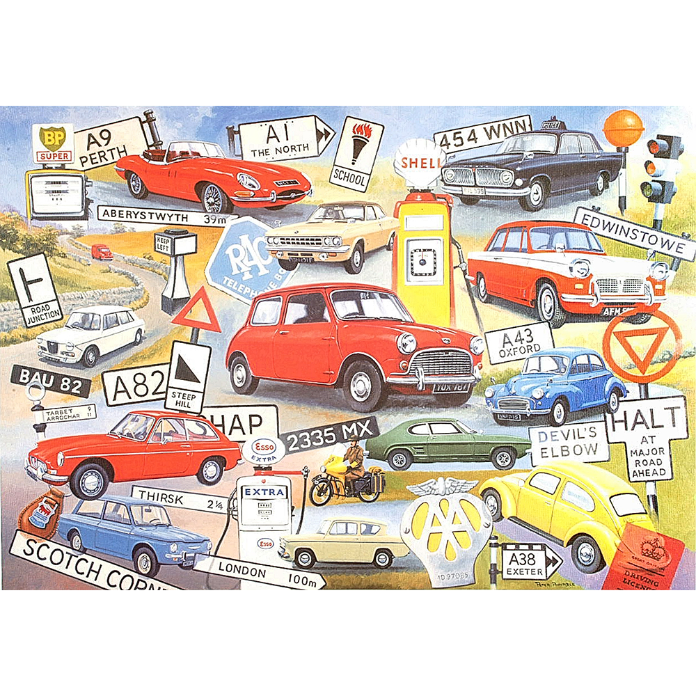 On The Road Again - 1000 Piece Jigsaw Puzzle