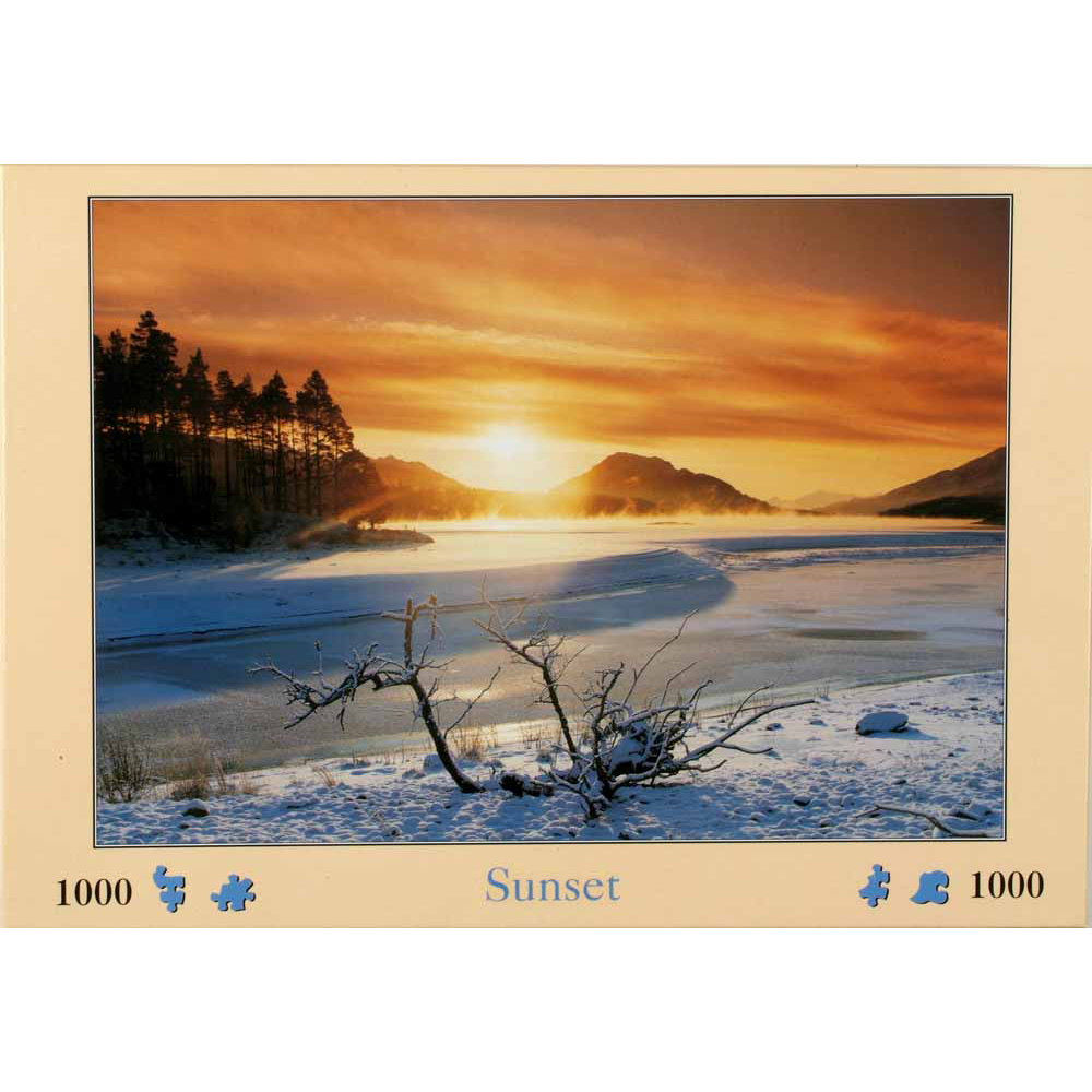 Sunset - 1000 Piece Jigsaw Puzzle