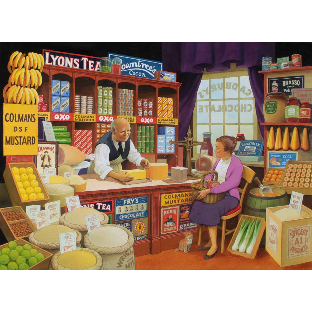 The Village Store - 1000 Piece Jigsaw Puzzle