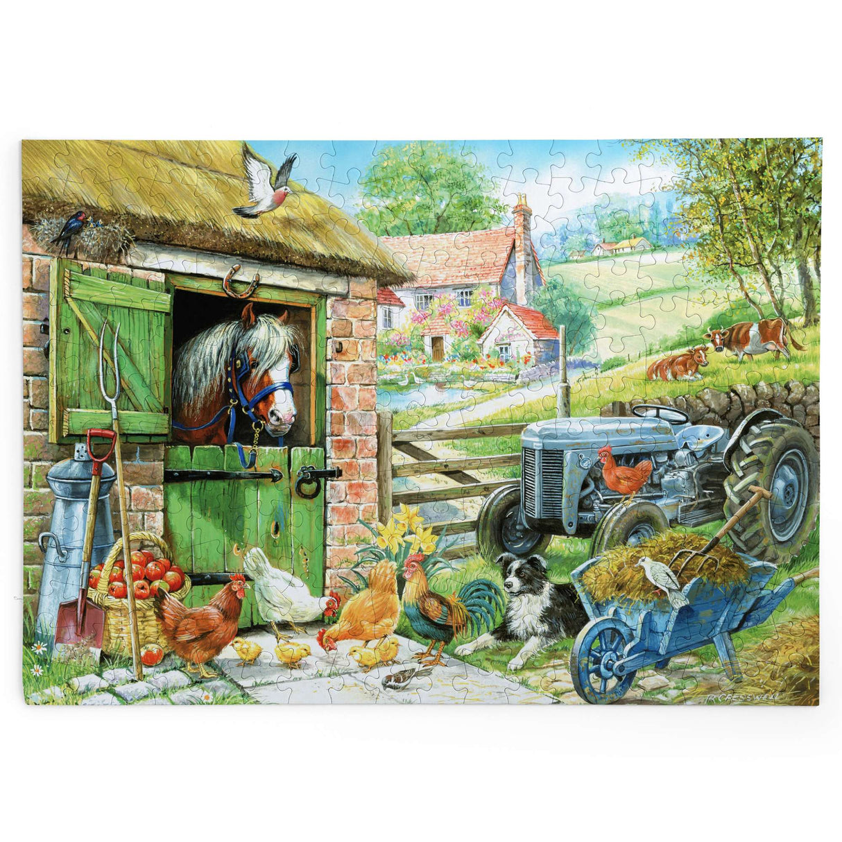 Down On The Farm - BIG 250 Piece Jigsaw Puzzle