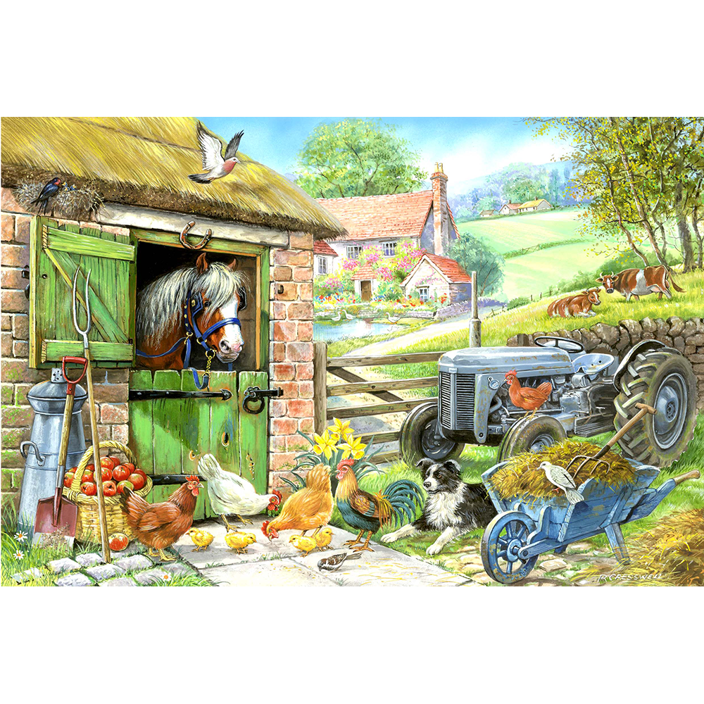 Down On The Farm - BIG 250 Piece Jigsaw Puzzle