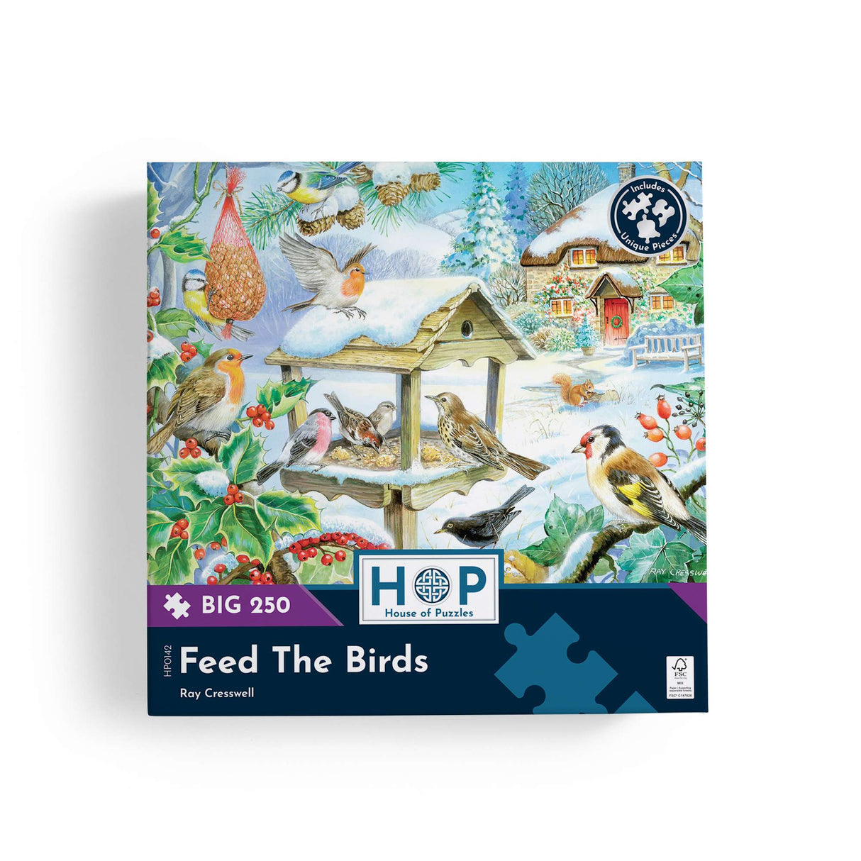 Feed The Birds - BIG 250 Piece Jigsaw Puzzle