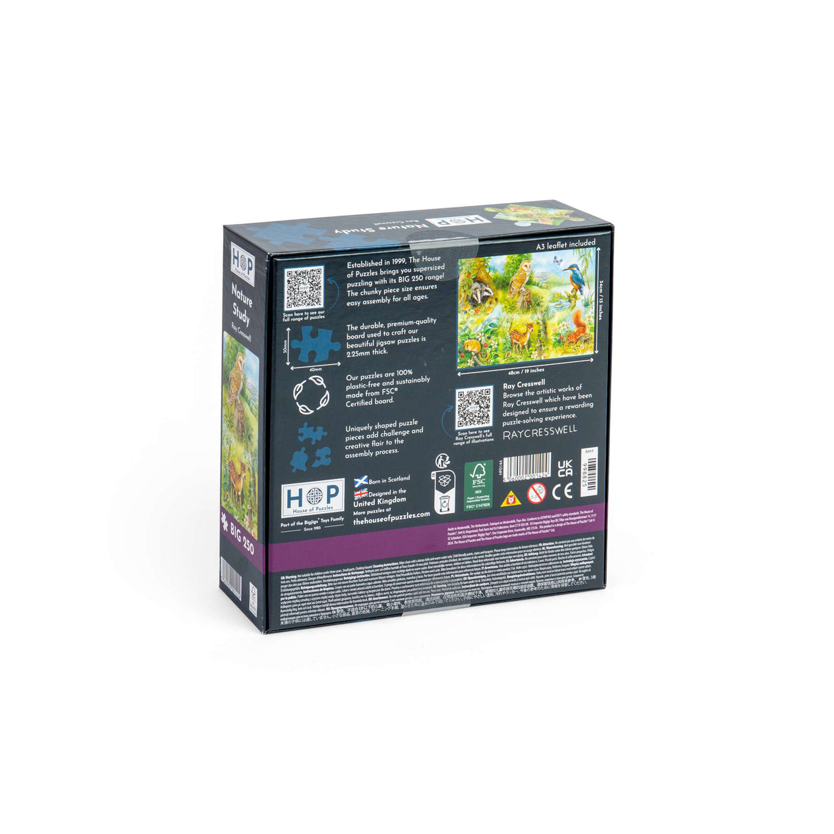 Nature Study - BIG 250 Piece Jigsaw Puzzle