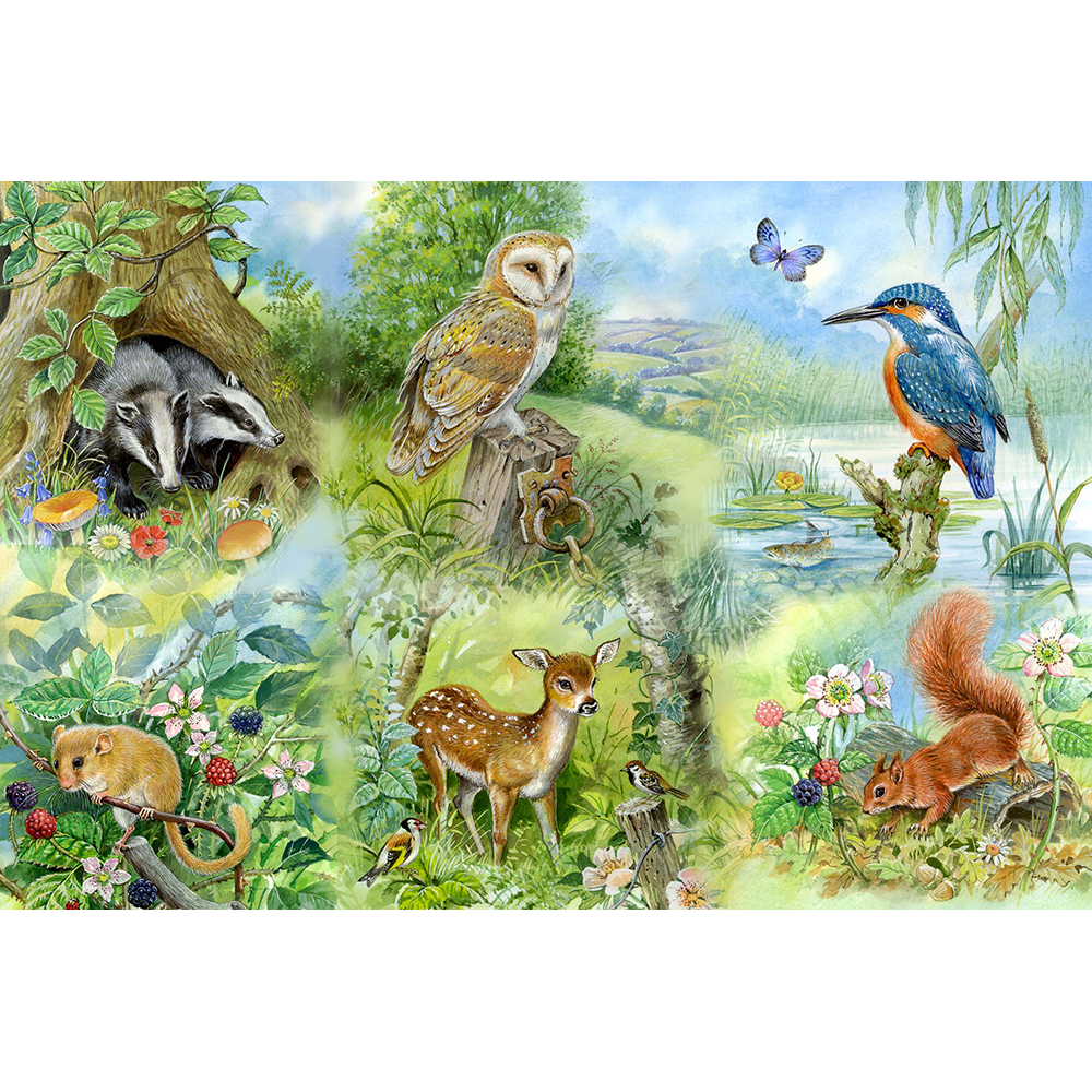 Nature Study - BIG 250 Piece Jigsaw Puzzle