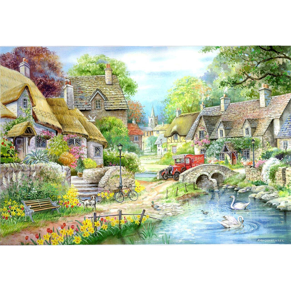 River Cottage - BIG 250 Piece Jigsaw Puzzle