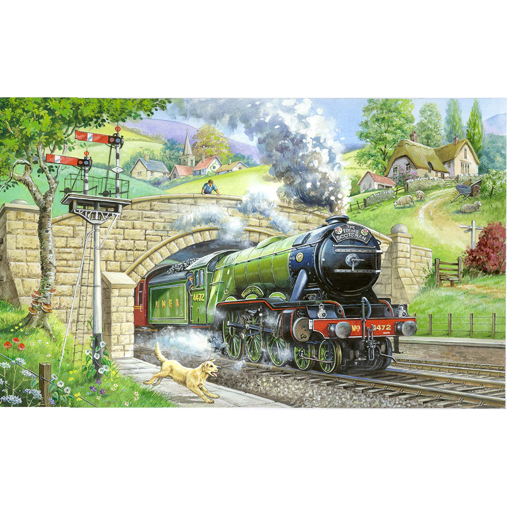 Train Spotting - BIG 250 Piece Jigsaw Puzzle