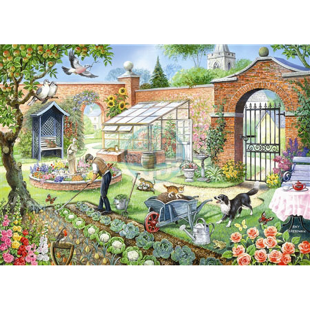 Kitchen Garden - 1000 Piece Jigsaw Puzzle