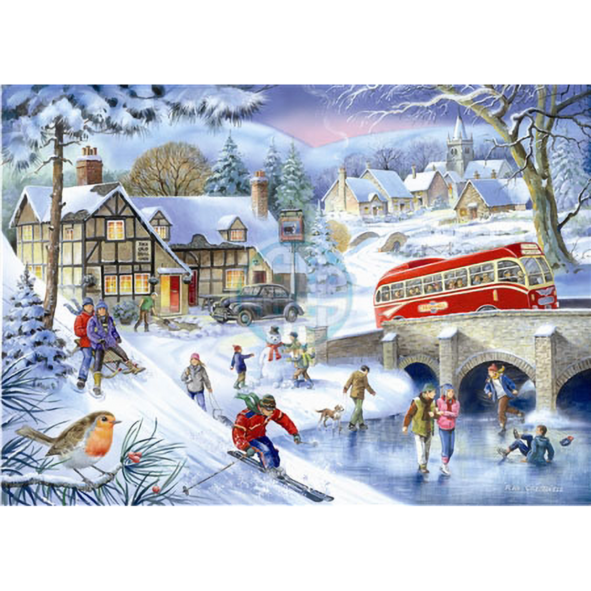 Winter Games - 1000 Piece Jigsaw Puzzle