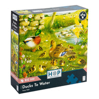 Ducks To Water - BIG 500 Piece Jigsaw Puzzle