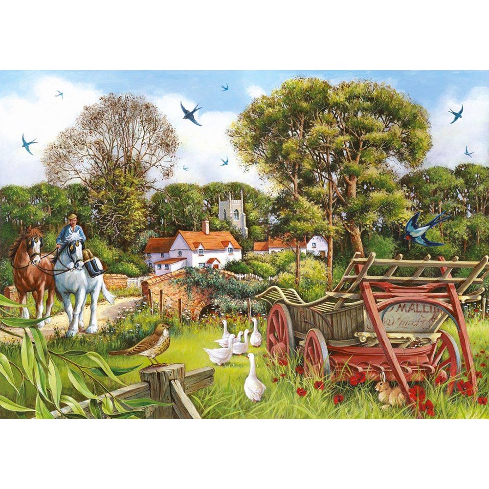 Strolling Along - BIG 500 Piece Jigsaw Puzzle