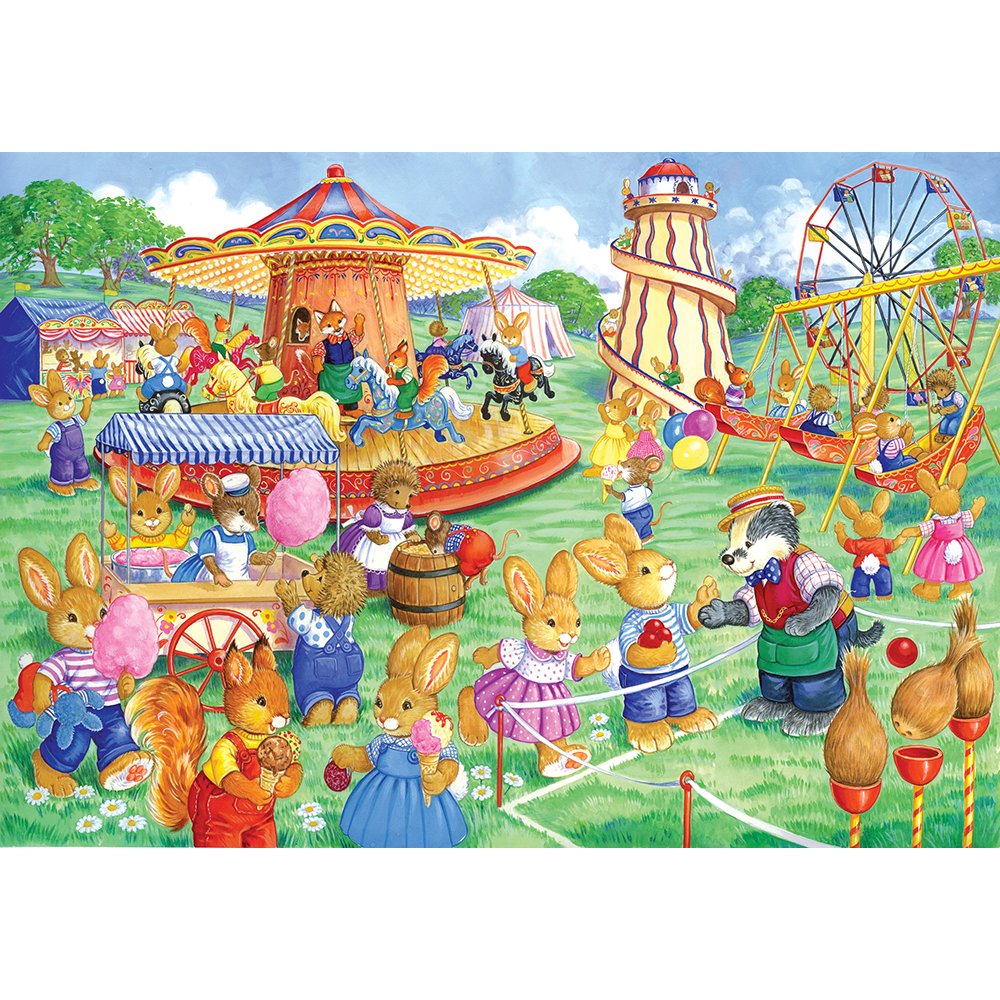 Funfair Games - 80 Piece Jigsaw Puzzle