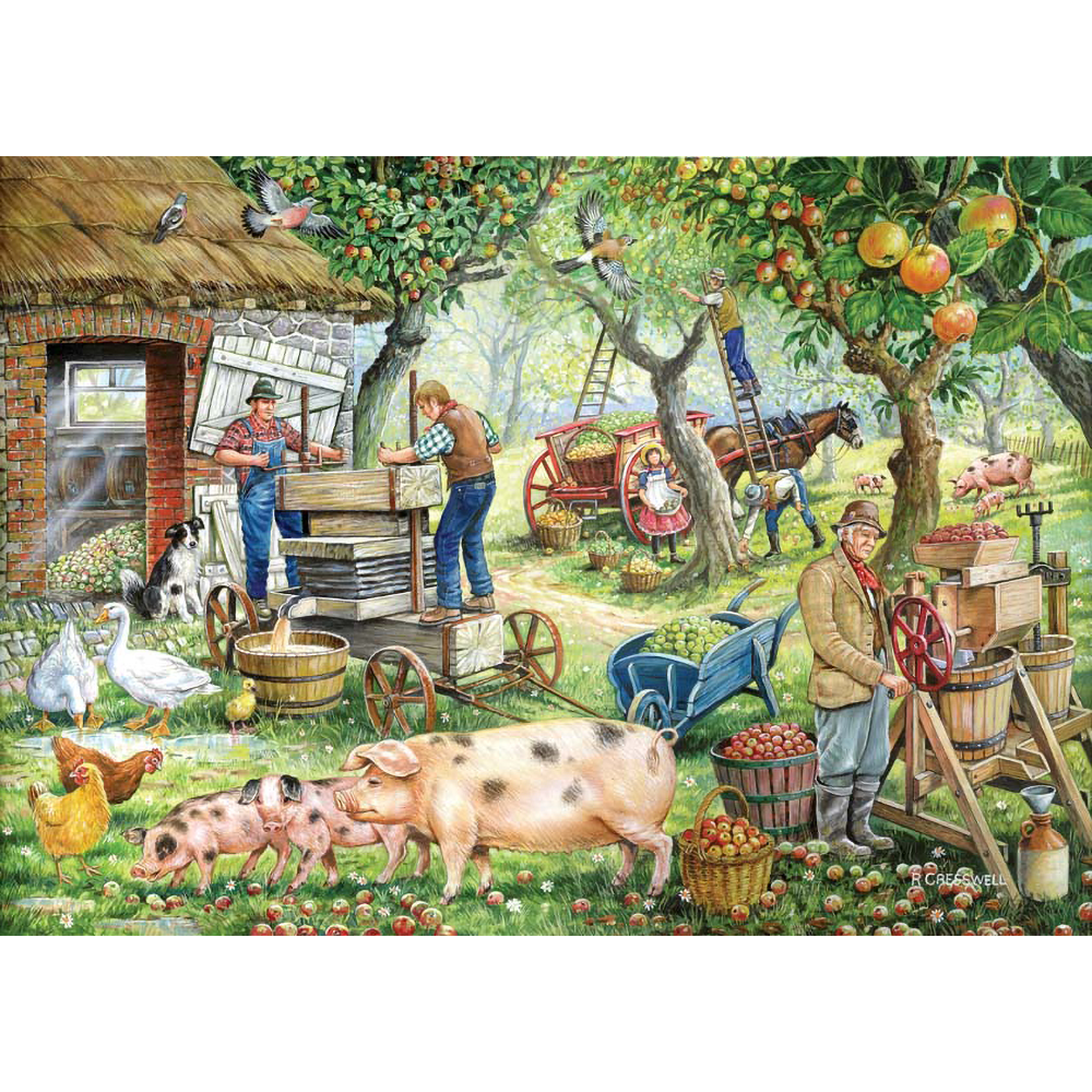 Cider Makers - 1000 Piece Jigsaw Puzzle