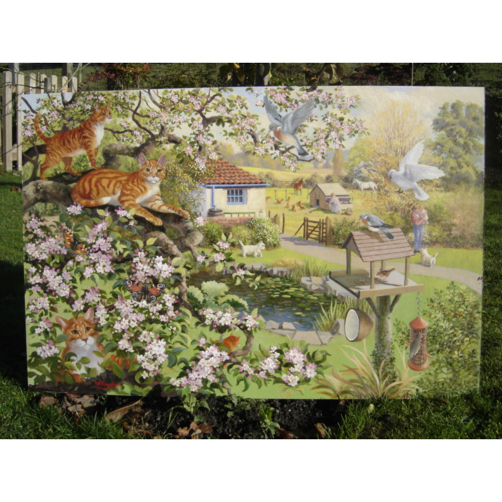 Garden Watch - 1000 Piece Jigsaw Puzzle