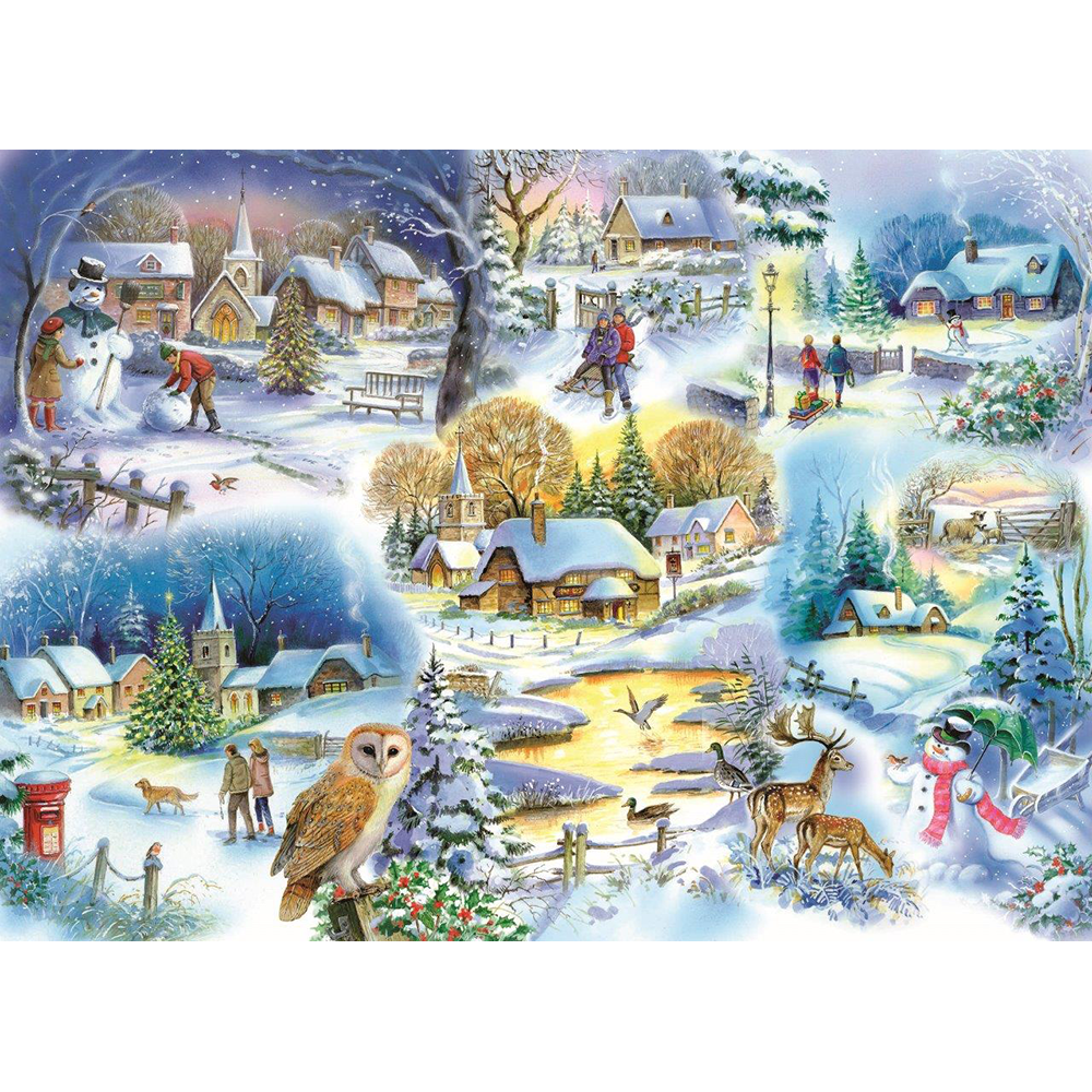 Let It Snow - 1000 Piece Jigsaw Puzzle