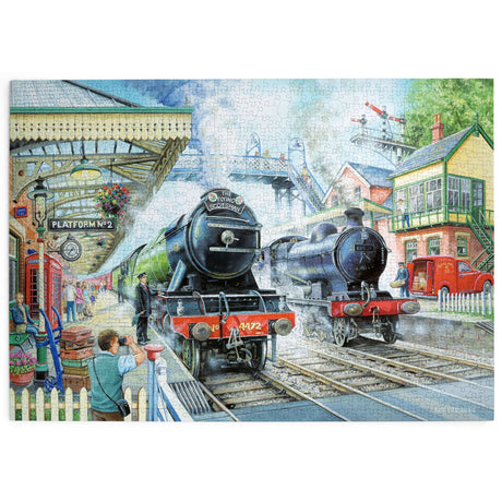 Train Now Standing - 1000 Piece Jigsaw Puzzle