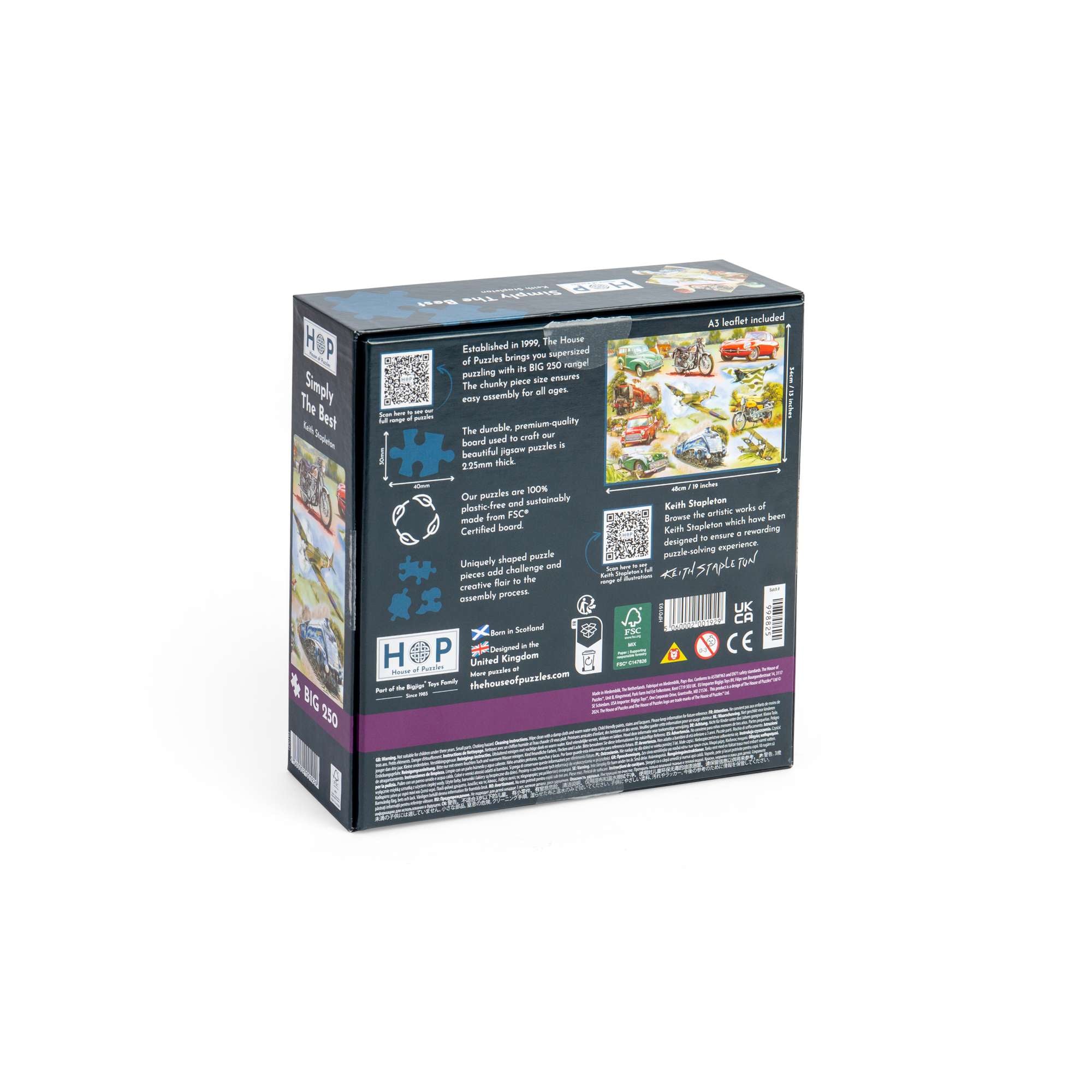 Simply The Best BIG 250 | Transport Jigsaw | House of Puzzles