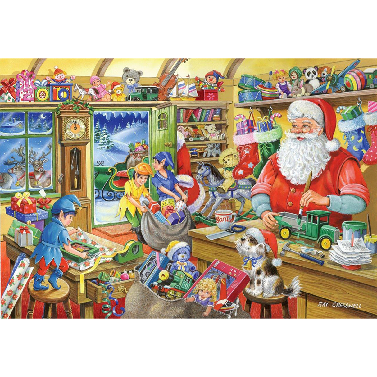 No.5 - Santa's Workshop - 500 Piece Jigsaw Puzzle