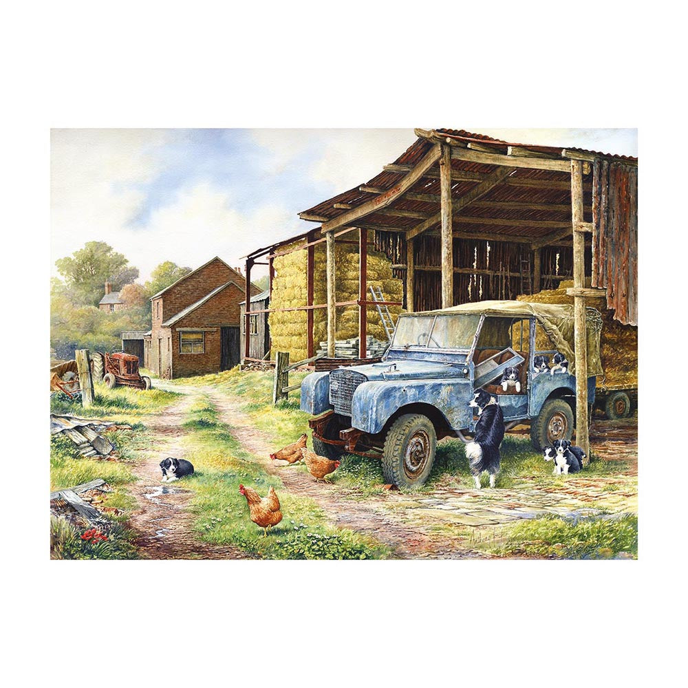 Mobile Home - 500 Piece Jigsaw Puzzle