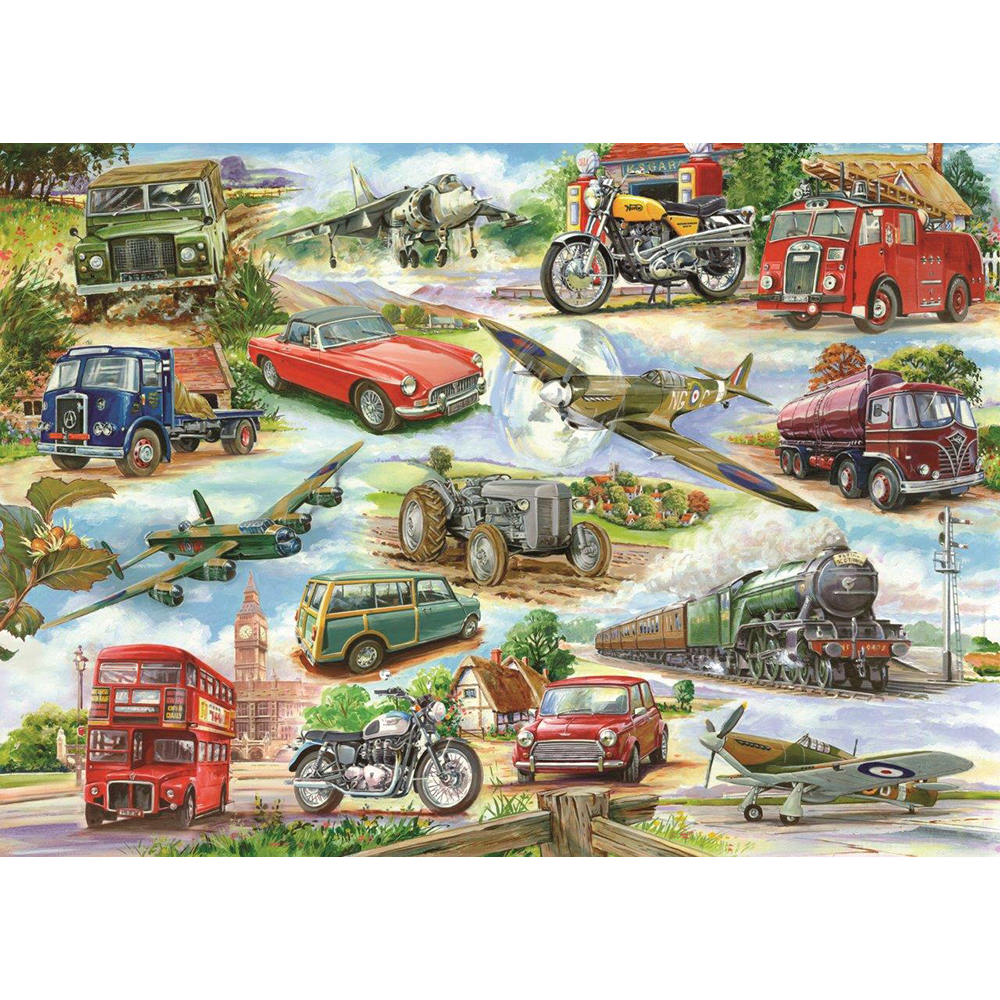 Truly Classic - BIG 500 Piece Jigsaw Puzzle