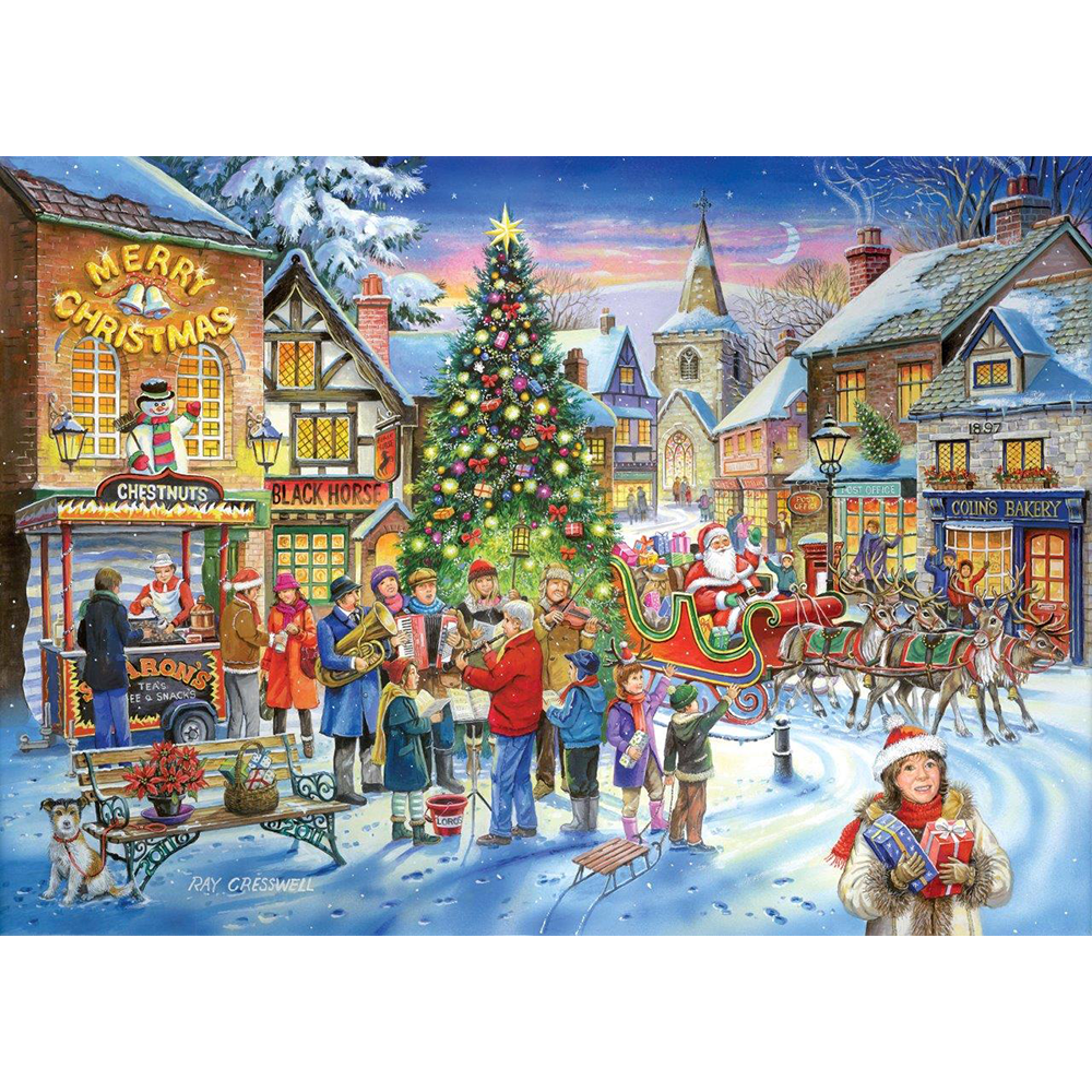 No.6 - Christmas Shopping - 500 Piece Jigsaw Puzzle