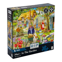 No.1 - In The Garden - 1000 Piece Jigsaw Puzzle