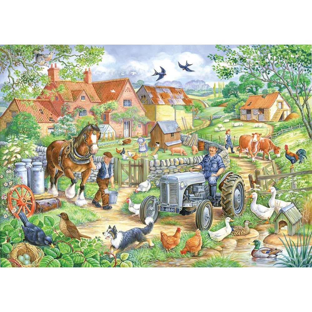 Keeping Busy - BIG 250 Piece Jigsaw Puzzle