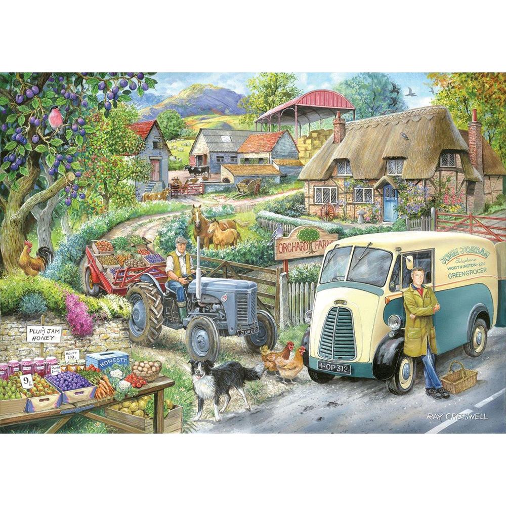 Plum Jam - 1000 Piece Jigsaw Puzzle