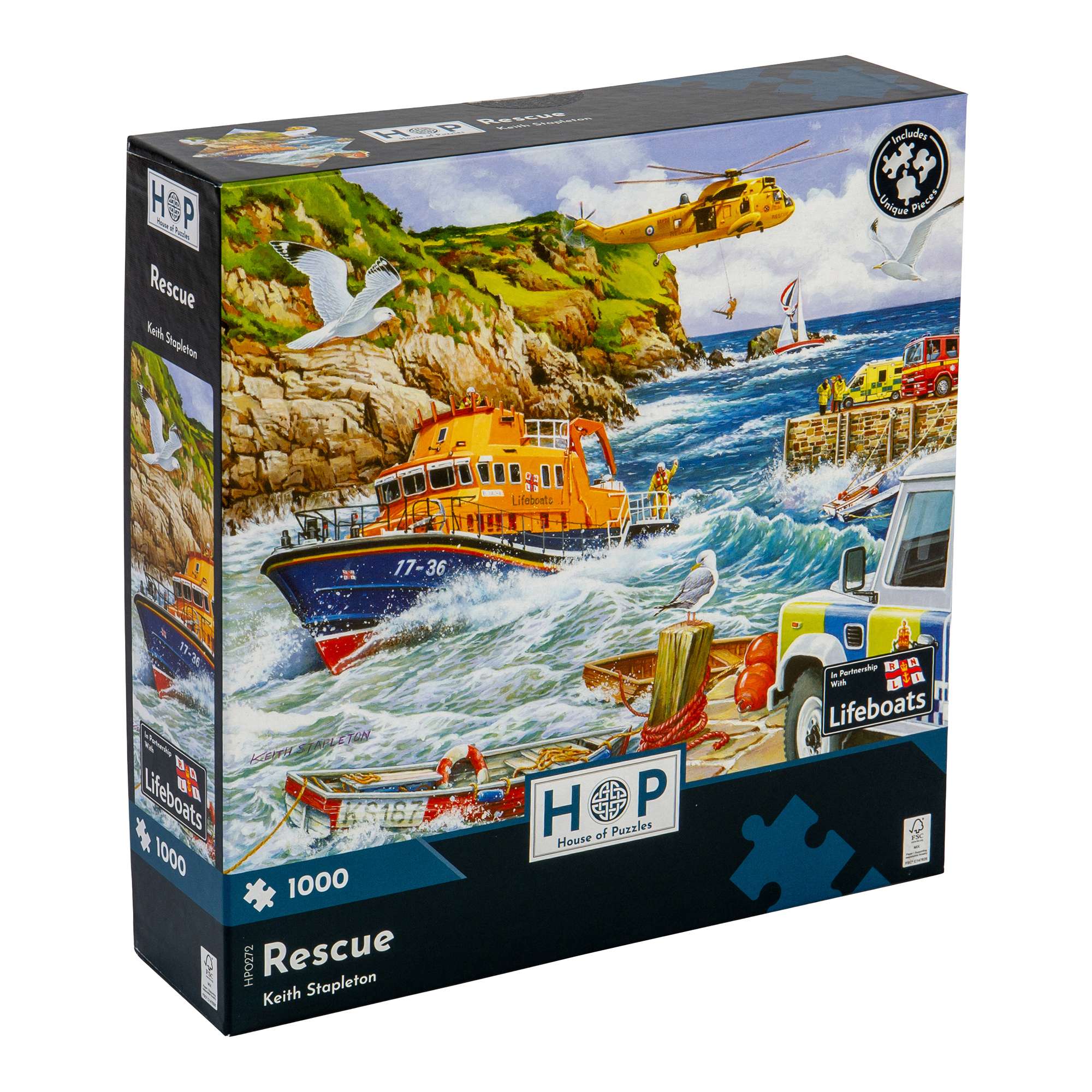 Out For The Weekend | Thatched Building 1000 Jigsaw | House of Puzzles