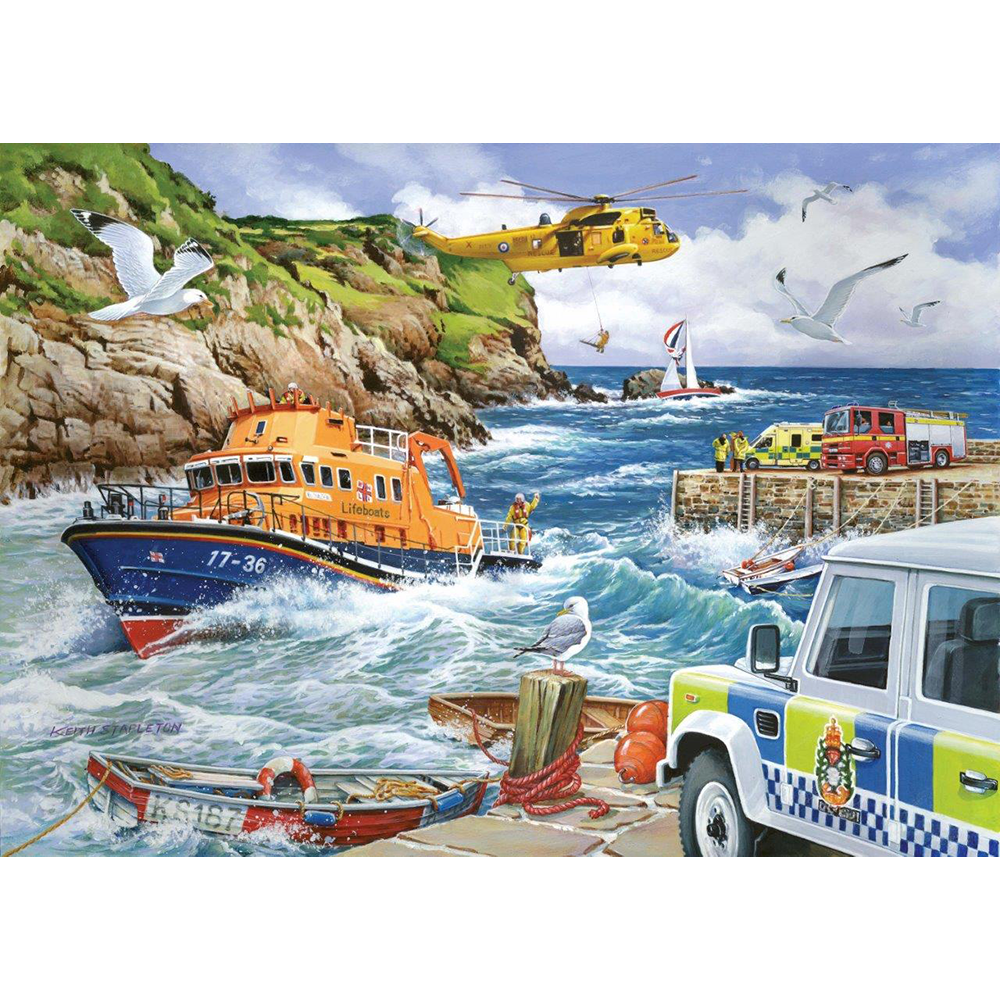 Rescue - 1000 Piece Jigsaw Puzzle