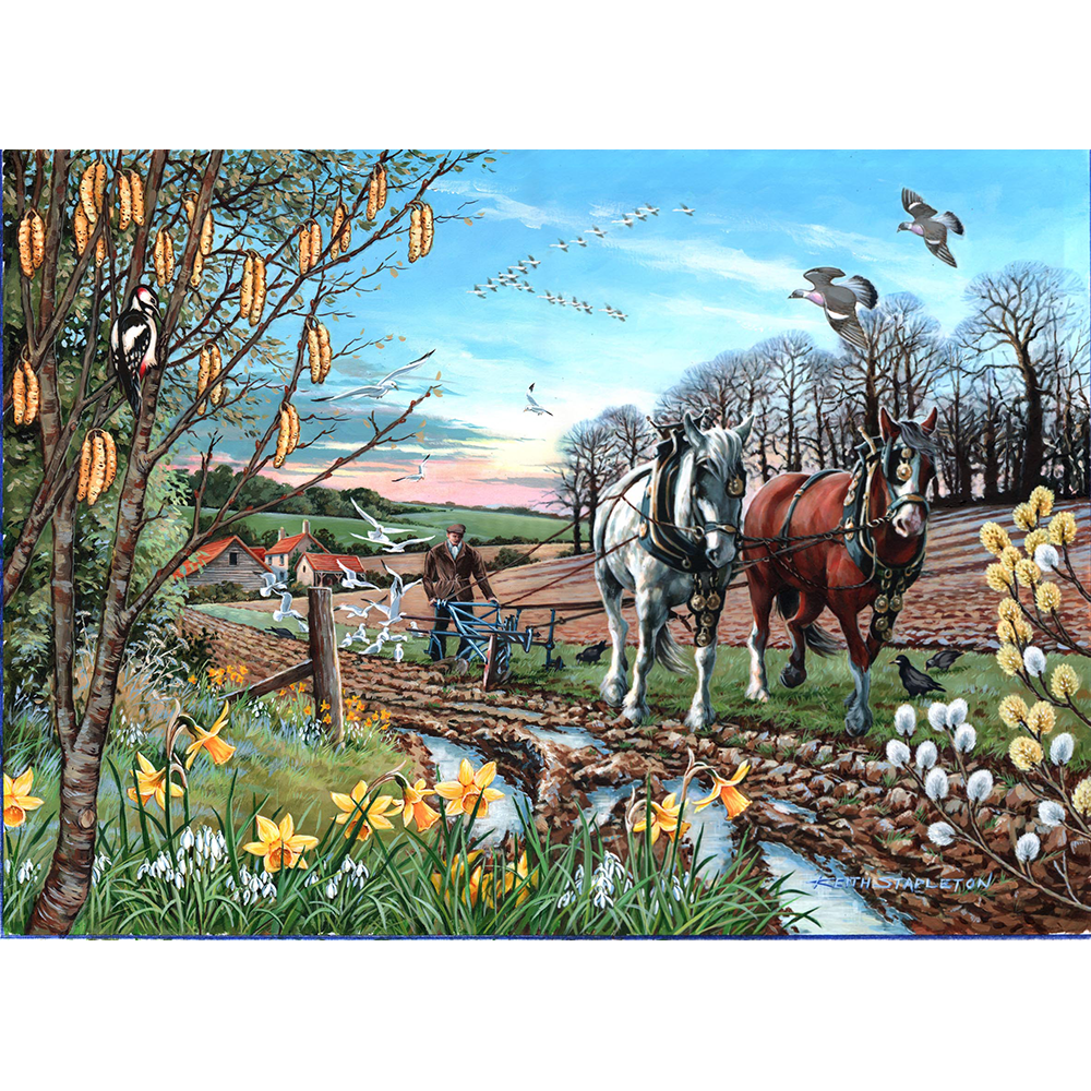 Final Furrow - 500 Piece Jigsaw Puzzle